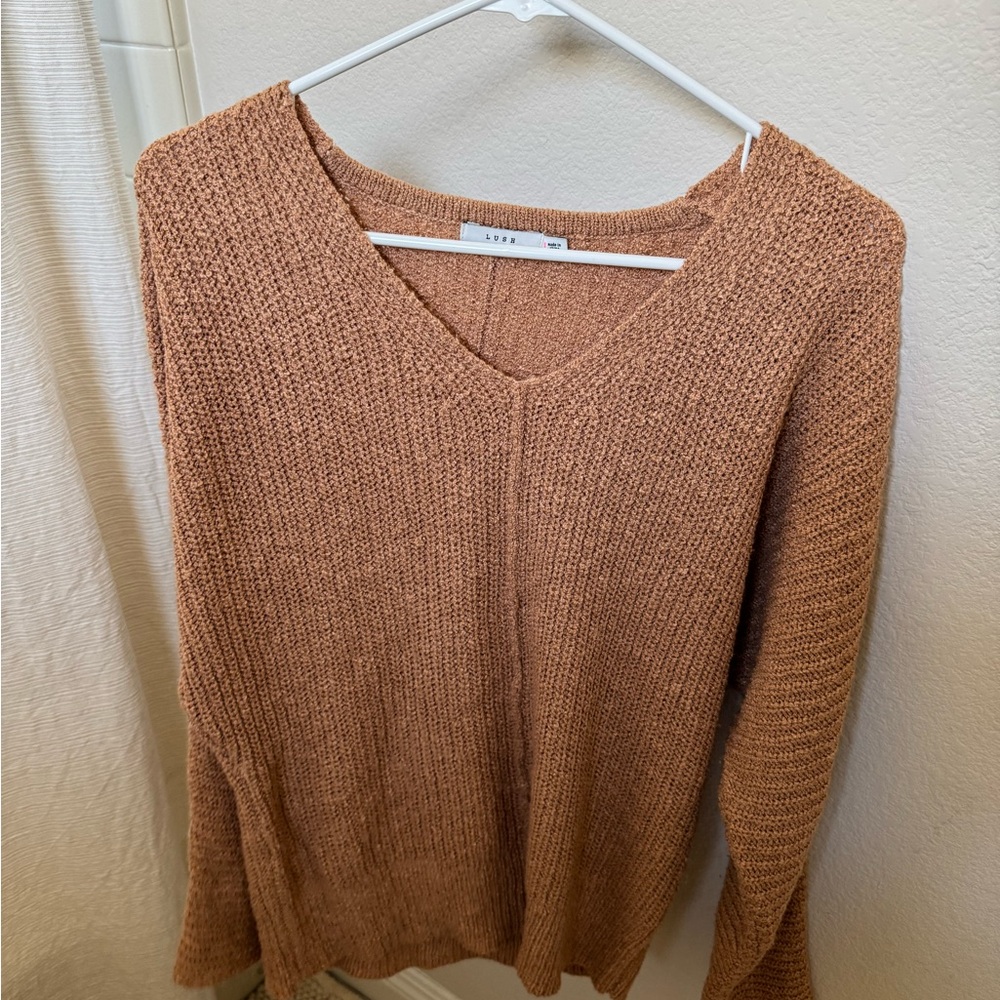 Women's Tan Sweater